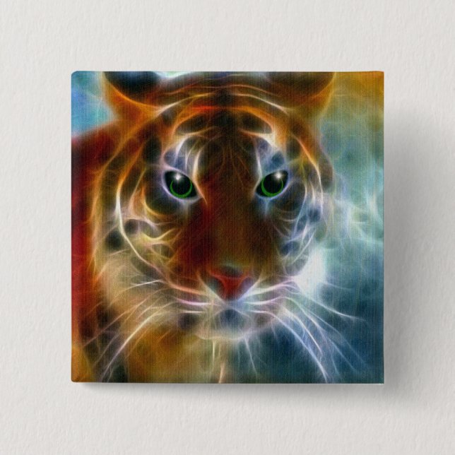 On The Prowl 15 Cm Square Badge (Front)
