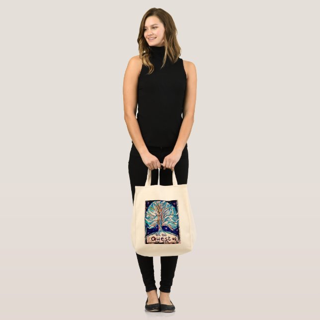 On the Quest of My Life Tote Bag (Front (Model))
