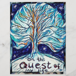 On the Quest of My Life - Tree - Stars Flyer