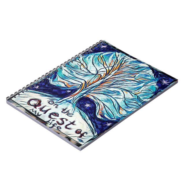 On the Quest of My Life - Tree - Stars. Notebook (Left Side)