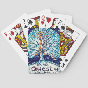On the Quest of My Life - Tree - Stars Playing Cards