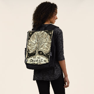 On the Quest of My Life with a Tree Backpack
