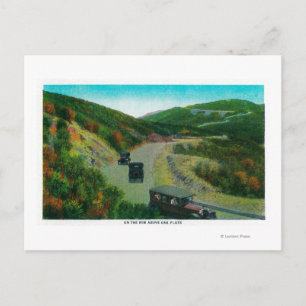 On the Rim above Oak FlatsRidge Route, CA Postcard