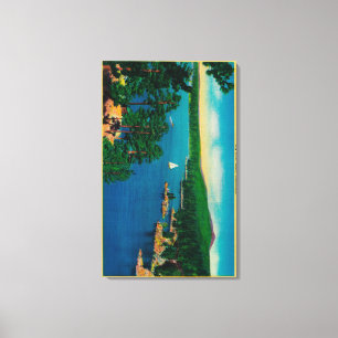 On the Rim of the World Drive in San Bernardino Canvas Print