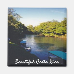 On the River in Beautiful Costa Rica Magnet