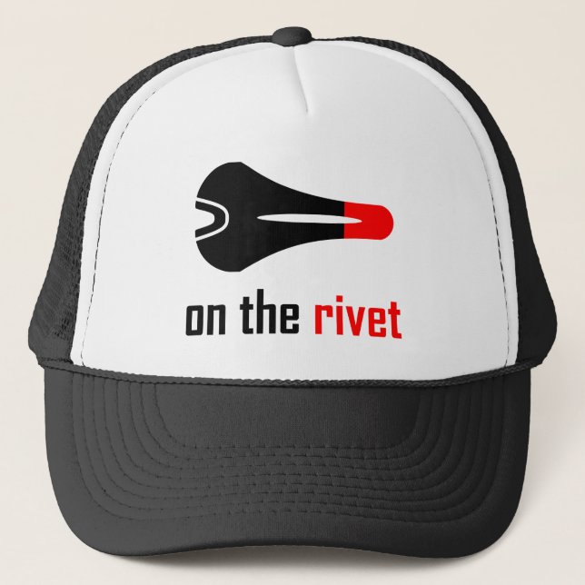 On The Rivet Cycling Trucker Hat (Front)