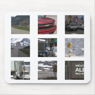 On the road again mouse mat