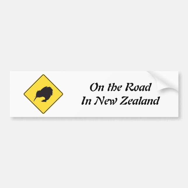On the Road Bumper Sticker (Front)