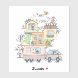 On the Road Family Camping Trailer