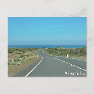 On the Road in Australia Postcard