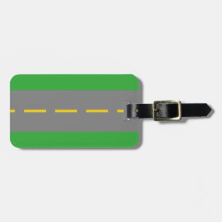 On the Road Luggage Tag