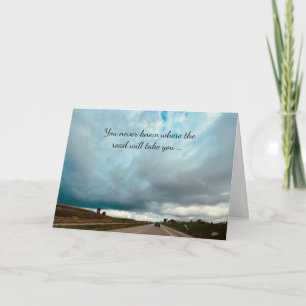 On The Road, Missing You Card