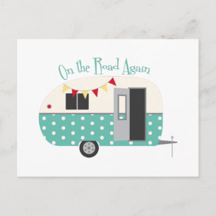 On The Road Postcard