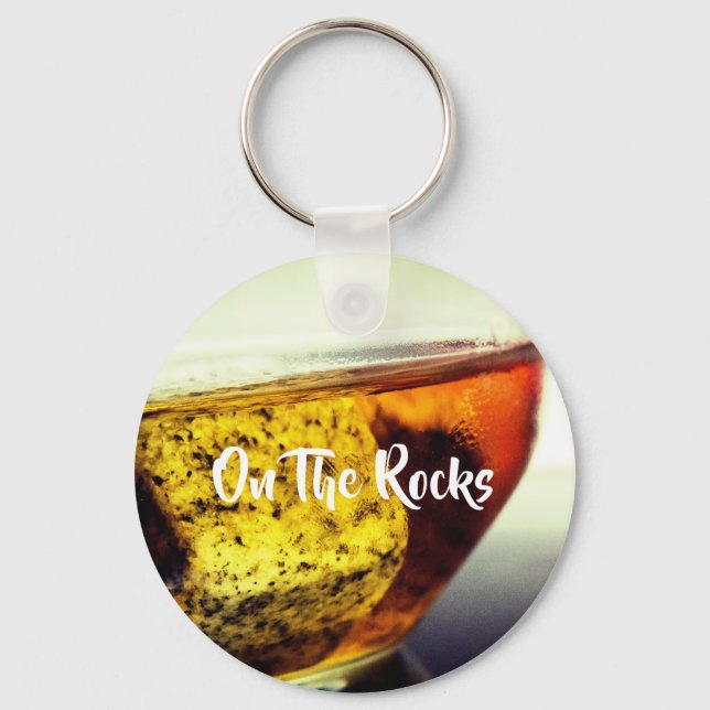 On The Rocks Key Ring (Front)