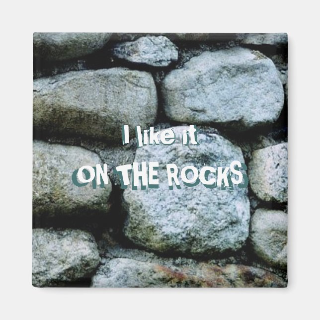 On the Rocks Magnet (Front)