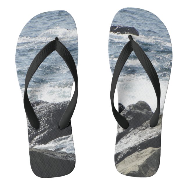 On the Rocks on Flip Flops (Footbed)