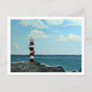 On the Rocks Postcard