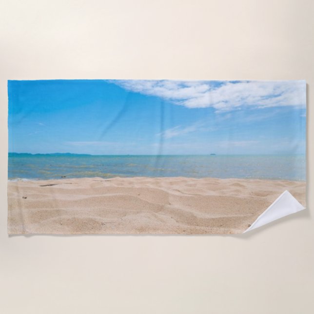On the Sand Beach Towel (Front)