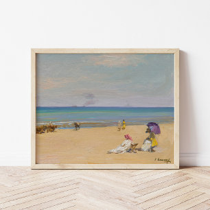 On The Sands Sir John Lavery Poster