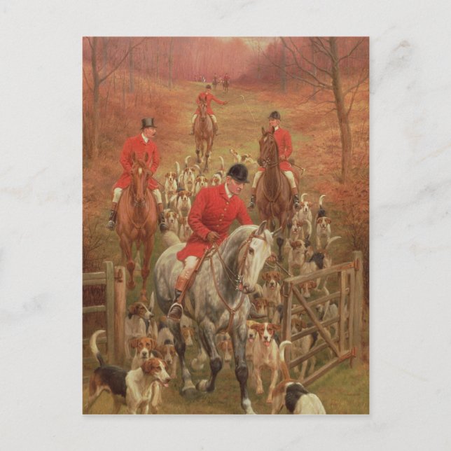 On the Scent, 1906 Postcard (Front)