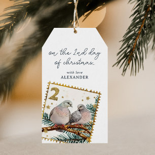 On the Second Day of Christmas Gift Tags
