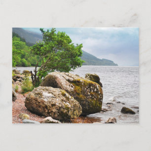 On the shores of Loch Ness Postcard