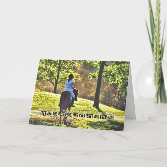 ON THE SHOWGROUNDS Greeting Card (Front)