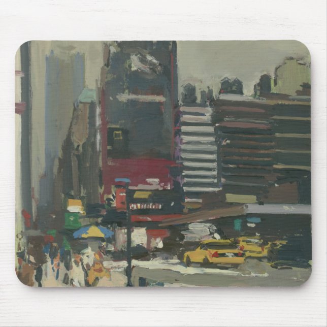 On the sidewalk 2012 mouse mat (Front)