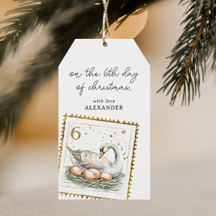 On the Sixth Day of Christmas Gift Tags
