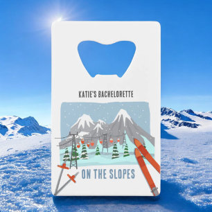 On The Slopes Snow Ski Bachelorette Favours
