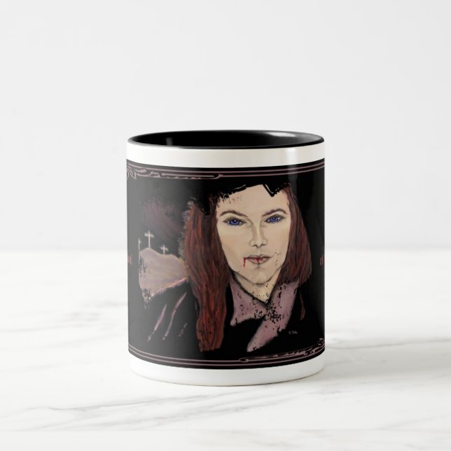 On the Soul of a Vampire mug (Center)