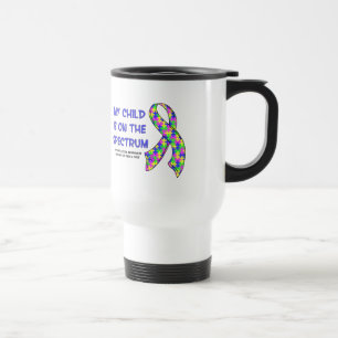 On The Spectrum (pastel colours) Travel Mug