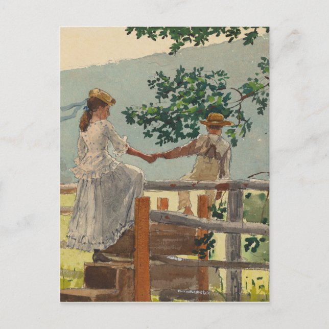 On the Stile Postcard (Front)