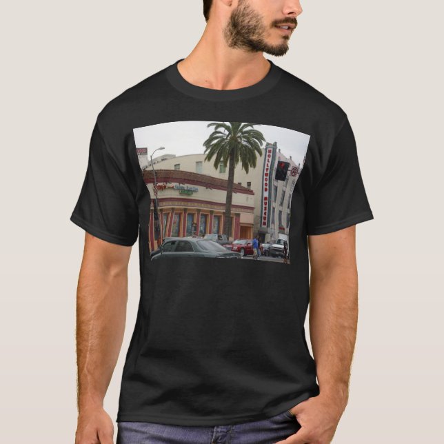 On the Streets of Hollywood Boulevard T-Shirt (Front)