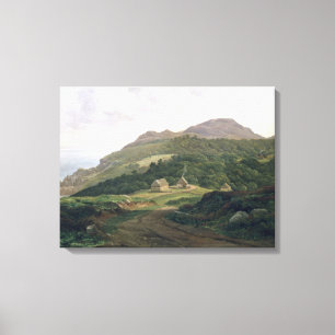 On the Swedish Coast, 1828 Canvas Print