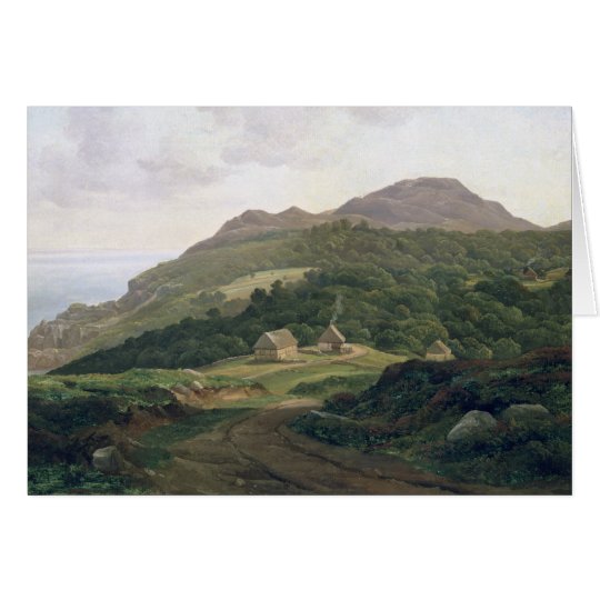 On the Swedish Coast, 1828 Card