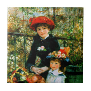 On the Terrace by Renoir Tile