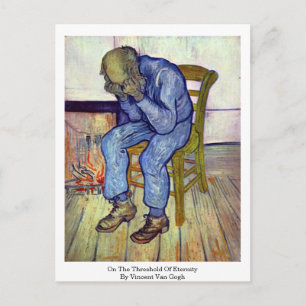 On The Threshold Of Eternity By Vincent Van Gogh Postcard