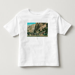 On the Trail to Nevada Falls, Glacier Point Toddler T-Shirt