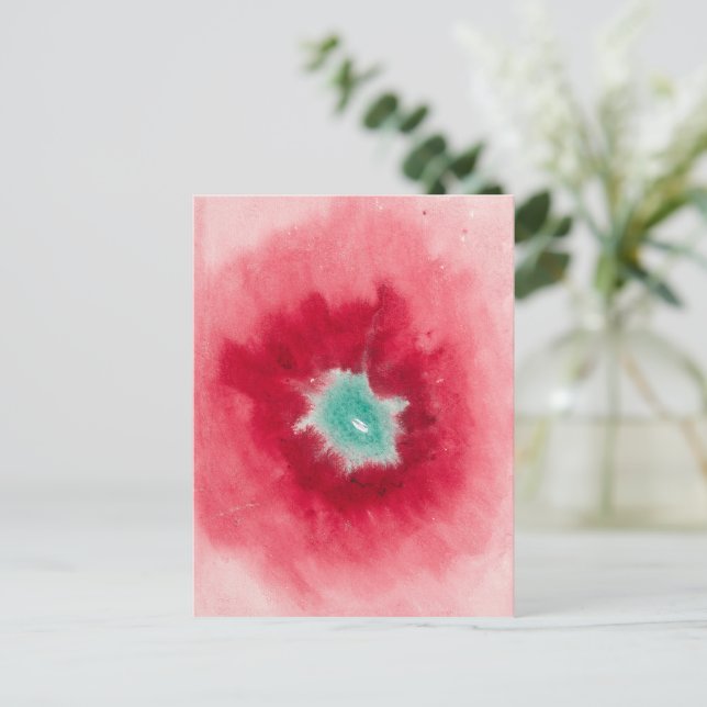 On the Viewing of Flowers and Trees, 1920 by Hilma Postcard (Standing Front)