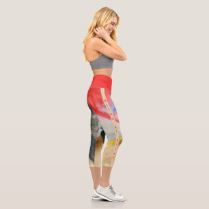 On the Viewing of Flowers and Trees, 1922 by Hilma Capri Leggings