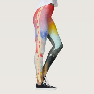 On the Viewing of Flowers and Trees, 1922 by Hilma Leggings