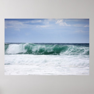 On the Wave Poster