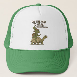 On the Way to Grasp Understanding Trucker Hat