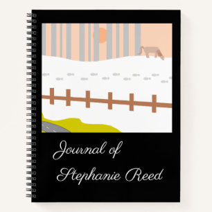 On the Way to Sioux Falls:  8.5" x 11" Notebook