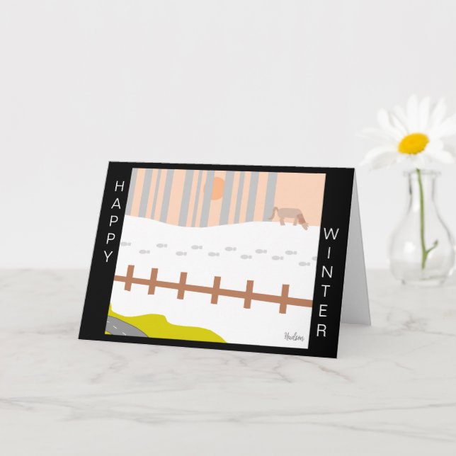 On the Way to Sioux Falls:  Blank Card (Small Plant)