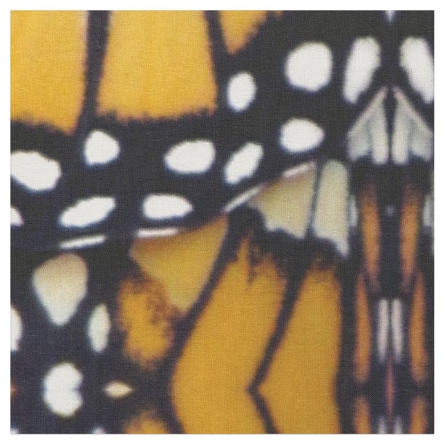 On The Wings of a Monarch - Fabric (Close Up)