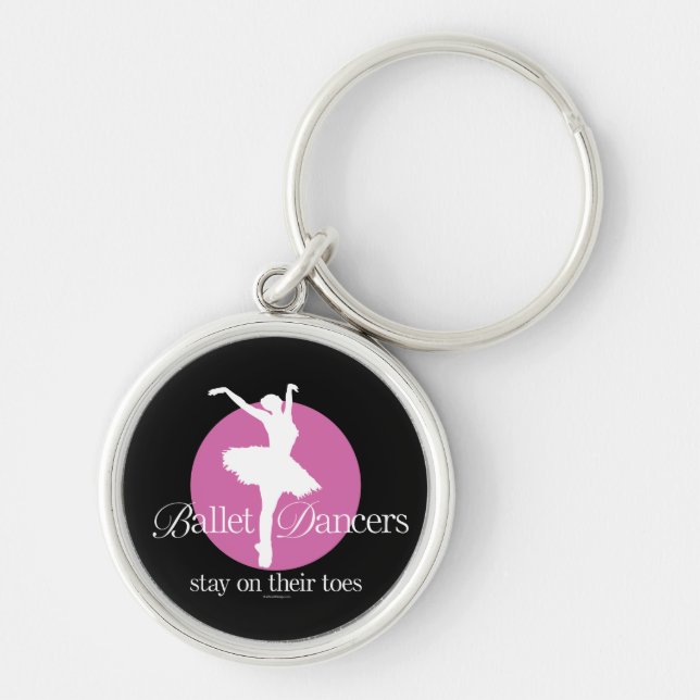 On Their Toes (Ballet) Key Ring (Front)