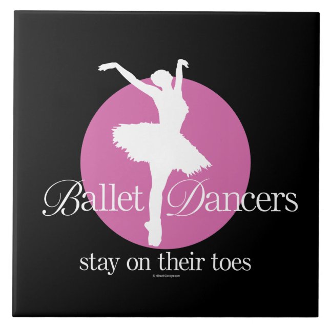On Their Toes (Ballet) Tile (Front)