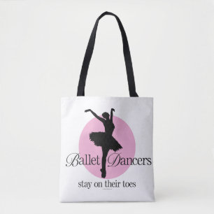 On Their Toes (Ballet) Tote Bag